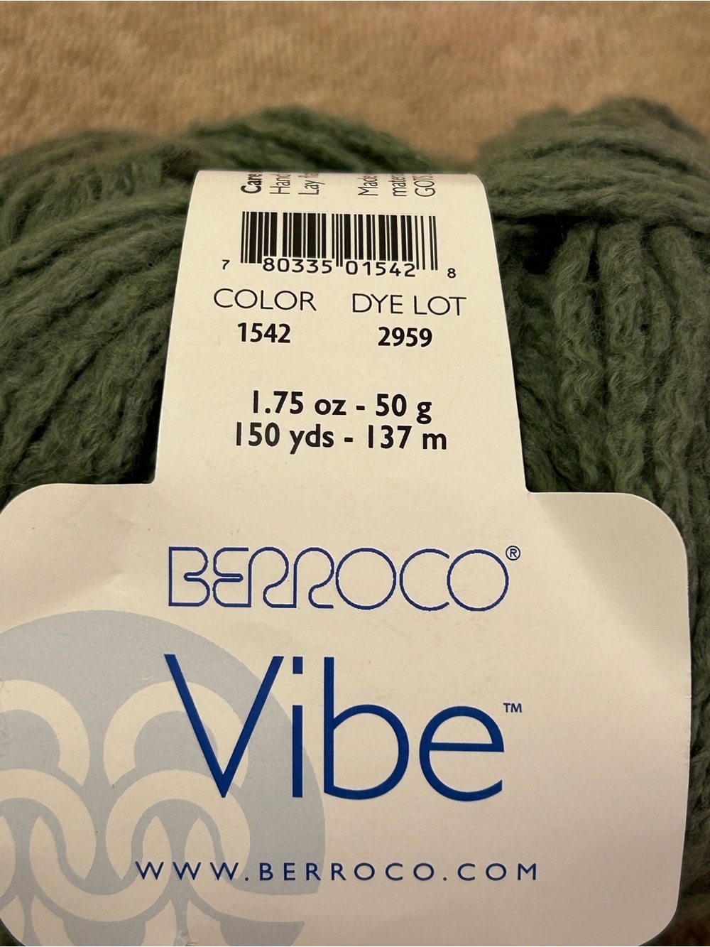 Berroco Vibe - green